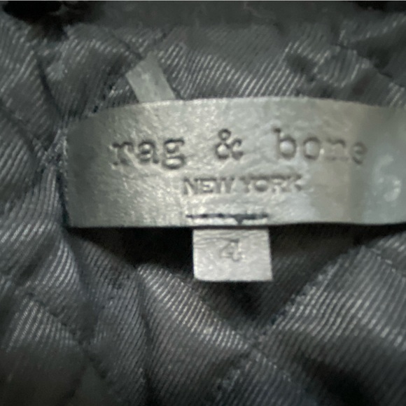 Rag and Bone Tailored Fit Single Button Wool Coat - 4 - Picture 17 of 17